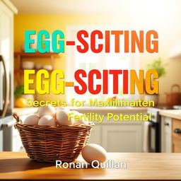 A realistic and bright image of a sunny, vibrant kitchen
