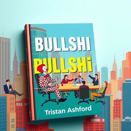 A flat book cover design featuring a bold and eye-catching title "BULLSHIT" in large letters at the top, and the author name "Tristan Ashford" in slightly smaller text below the title