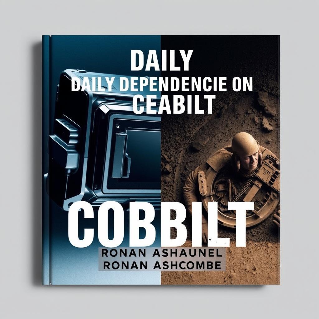 A captivating flat book cover design featuring a dramatic split image