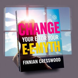 A book cover design for 'Change Your E-Myth' by Finnian Cresswood