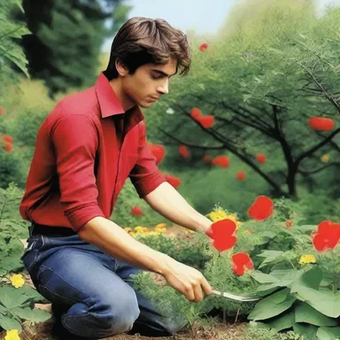 Why did the ardent male lover become a gardener? Because he had a Romeo complex!