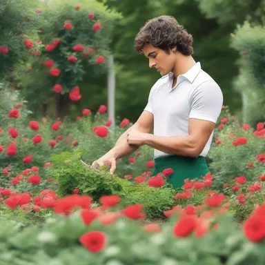 Why did the ardent male lover become a gardener? Because he had a Romeo complex!