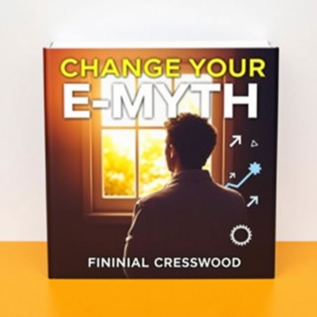 A book cover design titled 'Change Your E-Myth' in bold, large font at the top