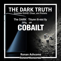 A dramatic split image illustrating the sharp contrast between modern technology and its dark realities