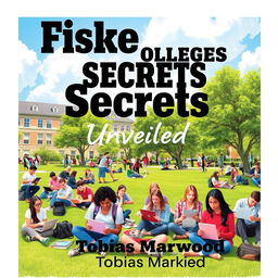 A realistic college campus scene showing diverse students engaged in study groups and using laptops