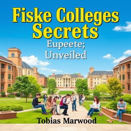 A realistic background image of a vibrant college campus featuring diverse students engaged in study groups and using laptops, showcasing a lively and collaborative academic atmosphere