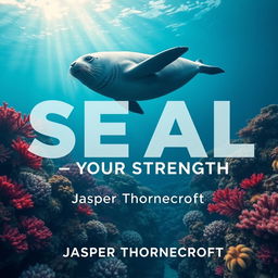 A flat cover design featuring the title 'SEAL-Your-Strength' in large, dynamic font at the center