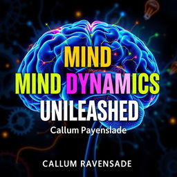 A realistic image of a mind with colorful neural connections illuminated, symbolizing dynamic thought processes