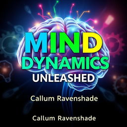 A realistic image of a mind with colorful neural connections illuminated, symbolizing dynamic thought processes