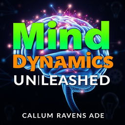 A realistic image of a mind with colorful neural connections illuminated, symbolizing dynamic thought processes