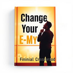 A flat book cover design featuring a vibrant, realistic image of a person deep in thought, standing in front of a large window with soft, bright light streaming through, symbolizing change and the birth of new ideas