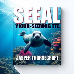 A flat book cover design featuring the bold, eye-catching title 'SEAL-Your-Strength' in large, dynamic font centered at the top