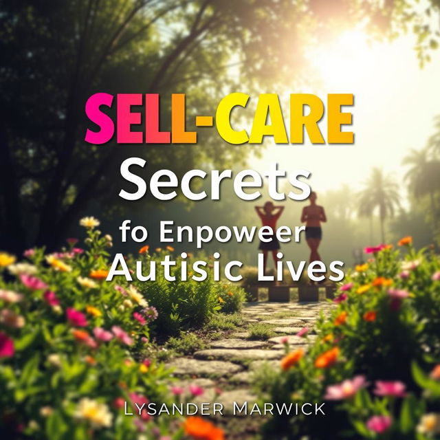 A book cover for 'SELF-CARE Secrets to Empower Autistic Lives' by Lysander Marwick