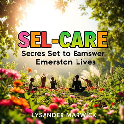 A book cover for 'SELF-CARE Secrets to Empower Autistic Lives' by Lysander Marwick