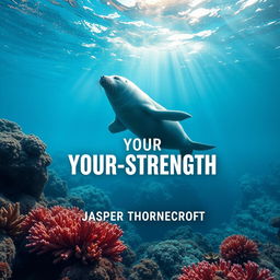A digital book cover design titled 'SEAL-Your-Strength' displayed prominently in large, dynamic font at the center