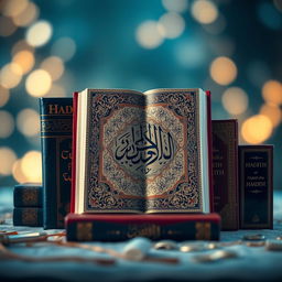 An Islamic book cover background in full HD quality, dimensioned 870 pixels wide by 1362 pixels high