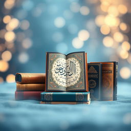 An Islamic book cover background in full HD quality, dimensioned 870 pixels wide by 1362 pixels high