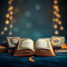 An artistic Islamic book cover background, with dimensions of 870 pixels wide by 1362 pixels high, created in full HD quality