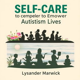 A book cover titled 'SELF-CARE Secrets to Empower Autistic Lives' in bold, large font at the top