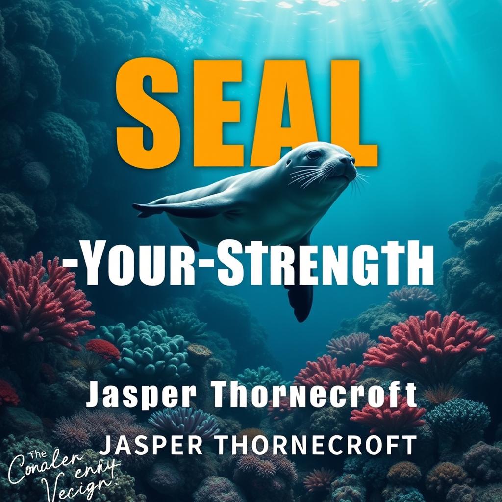 A flat cover design that completely fills the square, featuring a bold and eye-catching title "SEAL-Your-Strength" in large, dynamic font at the center