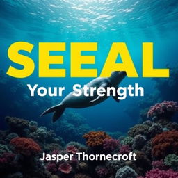 A bold, eye-catching book cover titled 'SEAL-Your-Strength' in large, dynamic font placed at the center