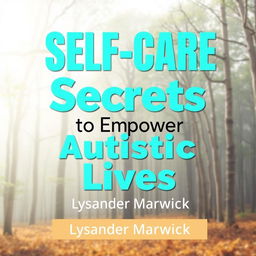 Book cover for 'SELF-CARE Secrets to Empower Autistic Lives' by Lysander Marwick