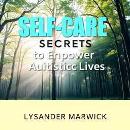 Book cover for 'SELF-CARE Secrets to Empower Autistic Lives' by Lysander Marwick