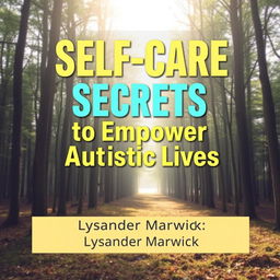 Book cover for 'SELF-CARE Secrets to Empower Autistic Lives' by Lysander Marwick