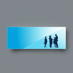 A professional and modern LinkedIn cover photo featuring a sleek, minimalistic design