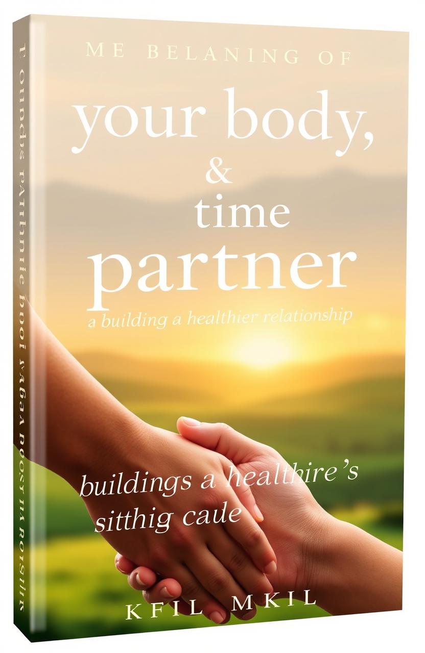 A warm, inviting cover design for a book titled 'Your body, your partner: building a healthier relationship'