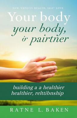 A warm, inviting cover design for a book titled 'Your body, your partner: building a healthier relationship'