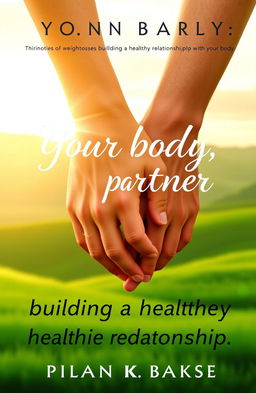 A warm, inviting cover design for a book titled 'Your body, your partner: building a healthier relationship'