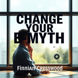 A flat book cover design titled 'Change Your E-Myth' in bold, large font, and the author name 'Finnian Cresswood' in a smaller, clear font
