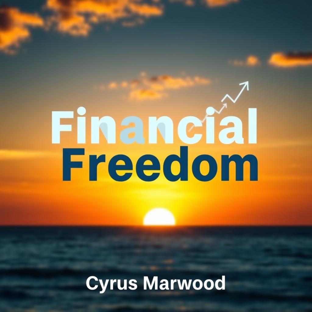 A realistic image of a serene beach at sunset, symbolizing freedom and tranquility