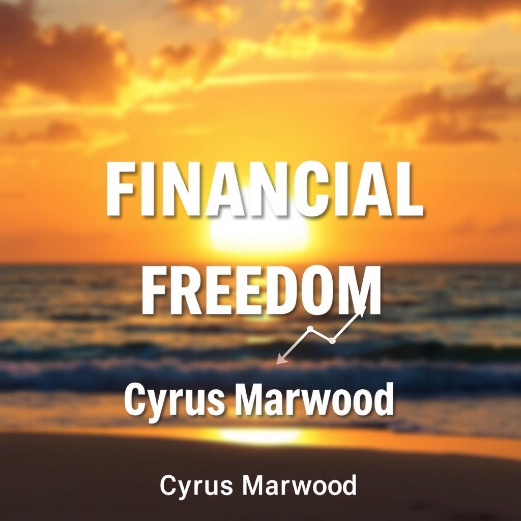 A realistic beach scene at sunset, evoking a sense of freedom and tranquility