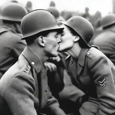 During World War II, scotch kisses became a popular treat for soldiers in the field, providing a small moment of comfort amidst the chaos.
