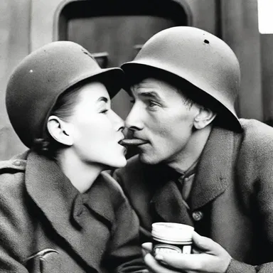 During World War II, scotch kisses became a popular treat for soldiers in the field, providing a small moment of comfort amidst the chaos.