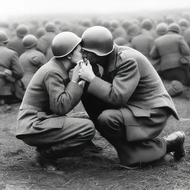 During World War II, scotch kisses became a popular treat for soldiers in the field, providing a small moment of comfort amidst the chaos.