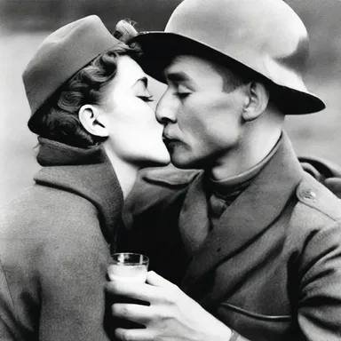 During World War II, scotch kisses became a popular treat for soldiers in the field, providing a small moment of comfort amidst the chaos.