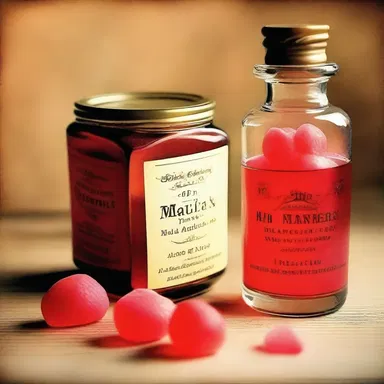 In the fantasy novel 'The Magician's Apprentice', scotch kisses are described as a magical candy that grants the consumer temporary special abilities.