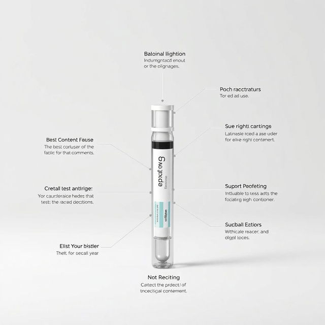 A detailed visual representation of the BCID2 infectious disease test kit