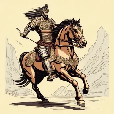 In the animated series, the Scythian warrior was portrayed as a fierce and fearless character.