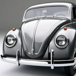 A detailed image of the 1938 Volkswagen Typ 1, the first prototype known as Fusca