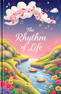 A beautifully illustrated book cover titled 'The Rhythm of Life'