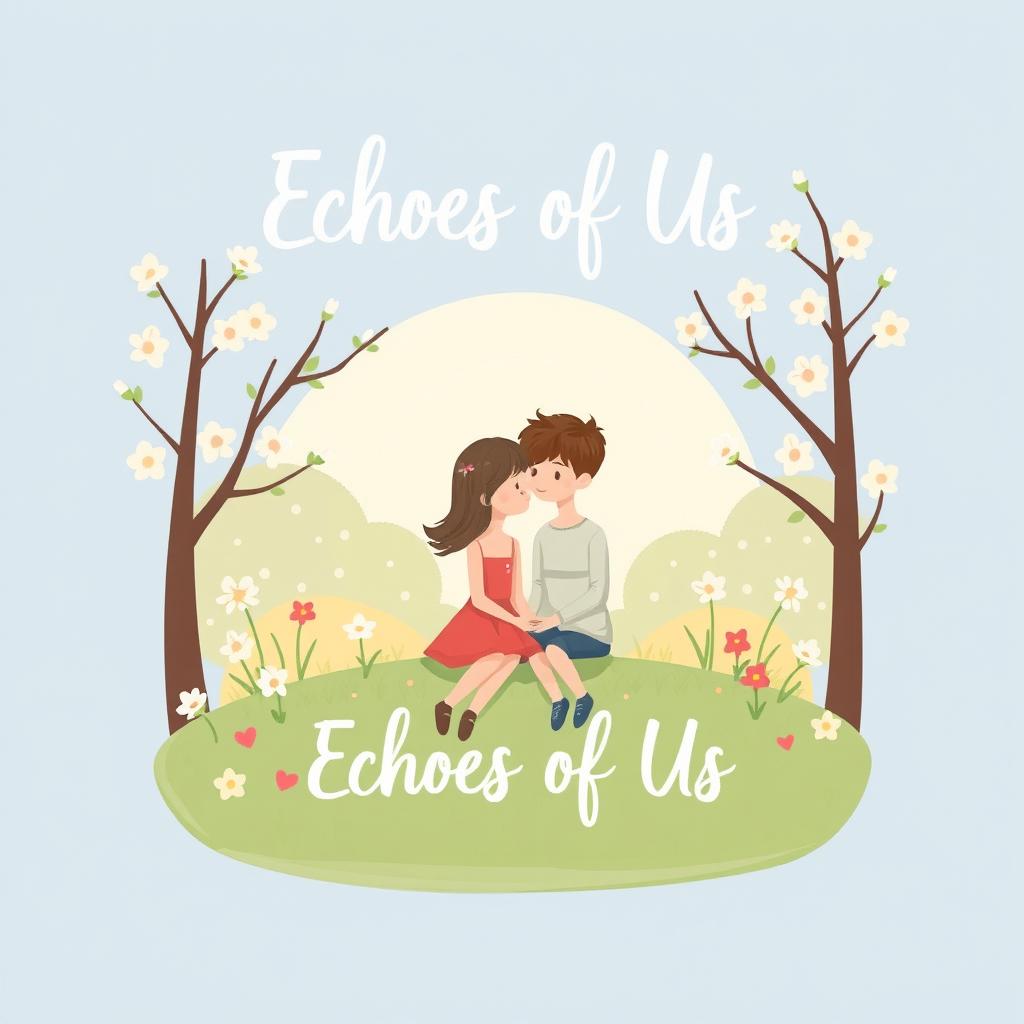 A charming and simple song cover for the track titled "Echoes of Us"