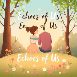 A charming and simple song cover for the track titled "Echoes of Us"