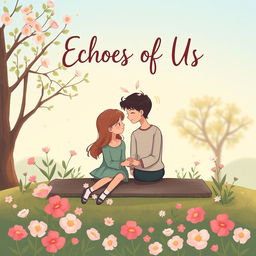 A charming and simple song cover for the track titled "Echoes of Us"