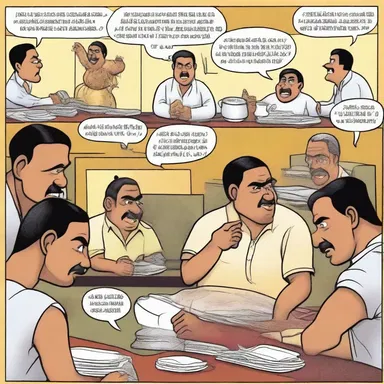 The popular comic strip featured characters speaking in Sinhala.