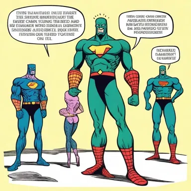 The comic book character displayed skinnerian behaviors, always seeking rewards and avoiding punishment.