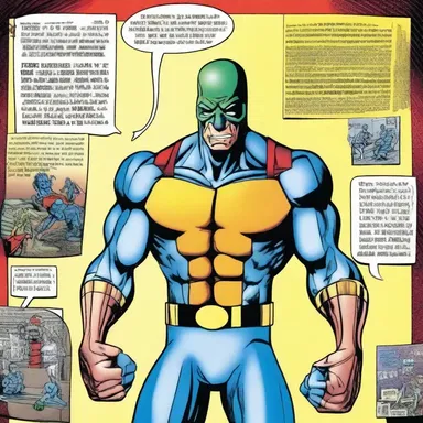 The comic book character displayed skinnerian behaviors, always seeking rewards and avoiding punishment.